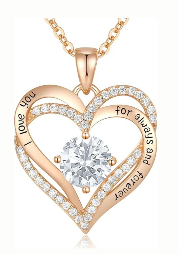 BEST CDE Forever Love Heart Necklaces for Women